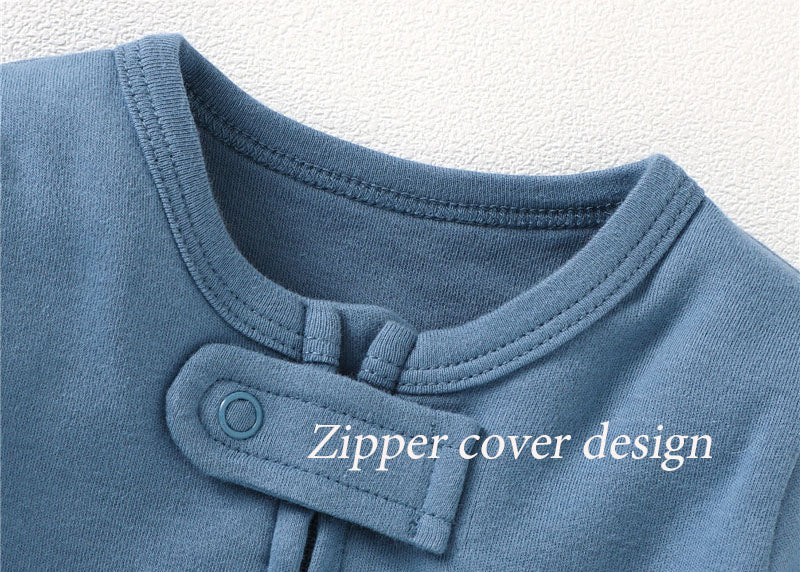 Baby Zip-Up Footed Romper
