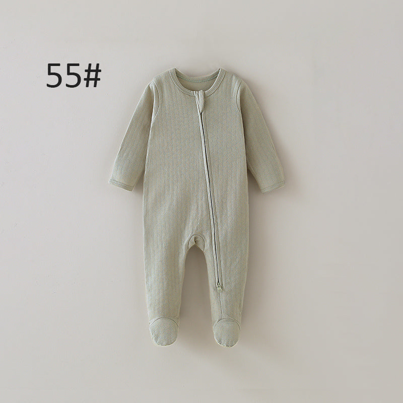 Baby Organic Cotton Footed Romper