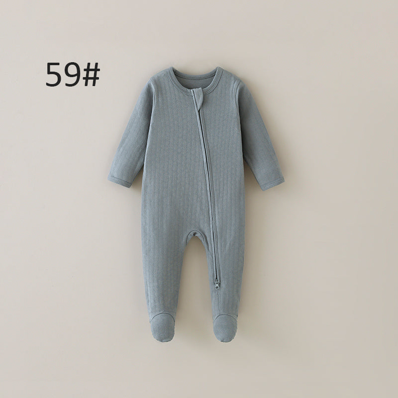 Baby Organic Cotton Footed Romper