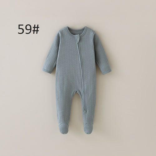 Baby Organic Cotton Footed Romper