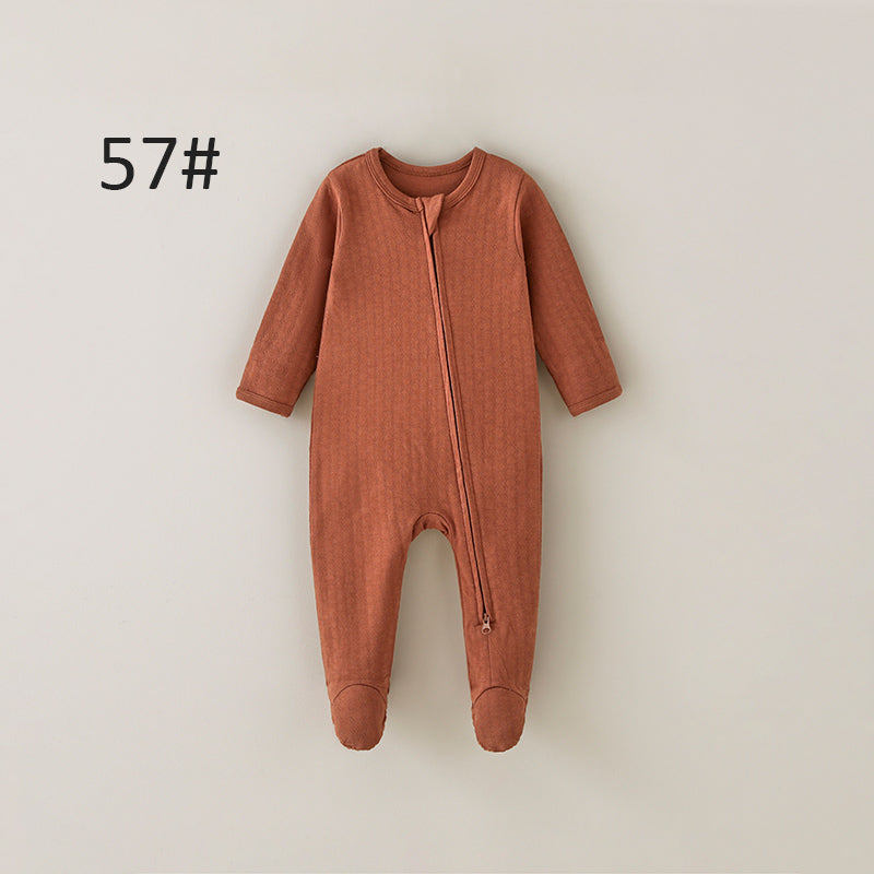 Baby Organic Cotton Footed Romper
